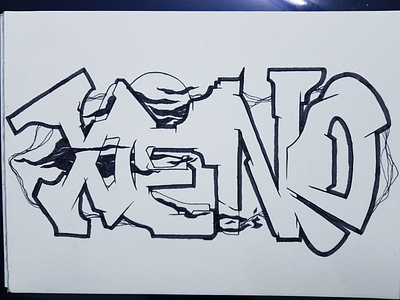 XENO graffiti wild style