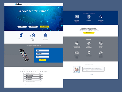 Landing page