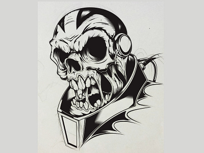 Apocalypse adobe digital graphic illustrator marvel vector wip x men zombie