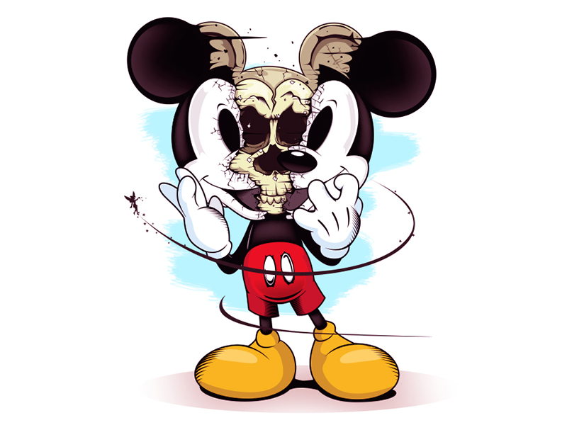 Mickey Split by Alex Garcia on Dribbble