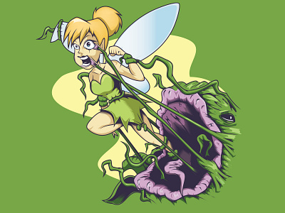 Tinkerbell adobeillustrator disney disneyland graphic tinkerbell vector