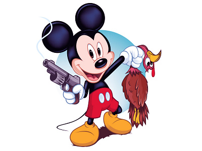 Mickey...So Ruthless adobe adobeillustrator digitalart disney disneyart disneyland illustrator mickeymouse vector