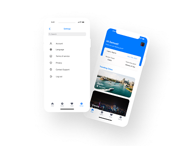 Borderless mobile app design mobile ui uiux