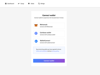 Connect wallet