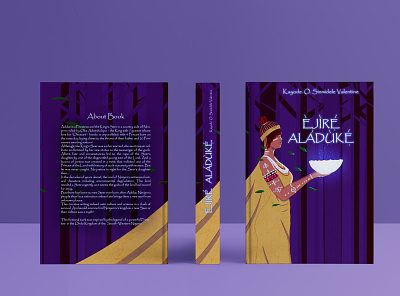 Ejire - Book Cover Illustration design illustration