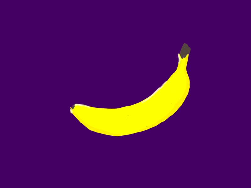Banana and its' peel