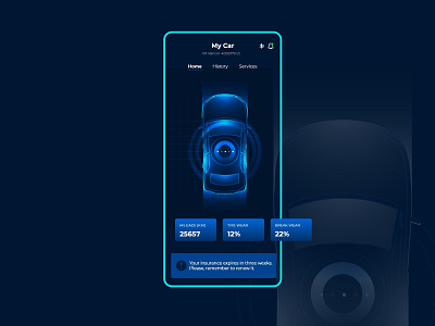 Daily UI- 034 (Car Interface)