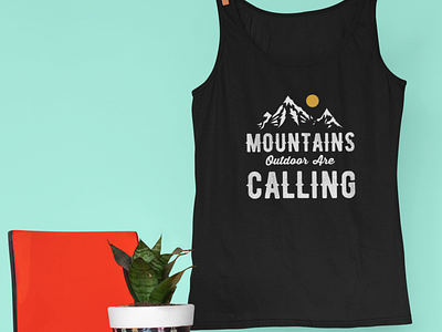 designedtee86/  MOUNTAINS  OUTDOOR ARE CALLING...