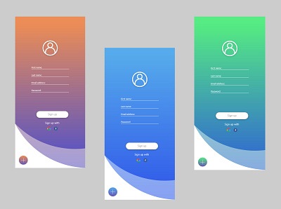 Daily UI challenge: 001 branding design icon ui ux web website