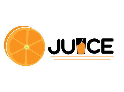 Orange Juice branding design flat graphic graphic design juice logo logodesign minimalist modern orange orangejuice typography vector