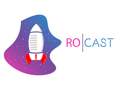 Ro Cast branding design flat graphic graphic design logo logodesign minimalist modern typography