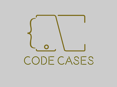 Code Cases branding design flat graphic graphic design illustrator logo logodesign minimalist modern typography