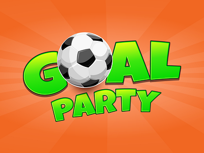 Goal Party Game Logo & Splash