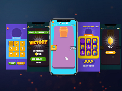 Cube Blast Game UI