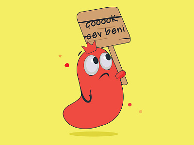 Çoook Sev Beni Illustration illustration