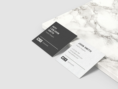 Squre Business card