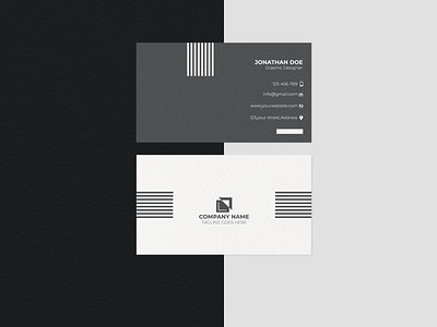 Minimal Business Card brand identity business card corporate design graphicsdesign illustration illustrations logo minimal business card minimalist logo mockup mordern new photoshop simple social meda cover ui unique ux vector