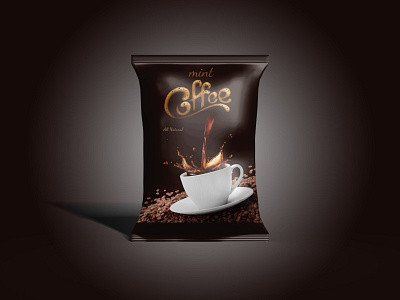 Coffee Packaging Template