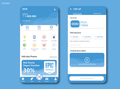 OVO Redesign app redesign ui ui design ux ux design