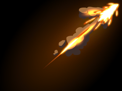 Gunshot animation explosion fire flash fx gunshot