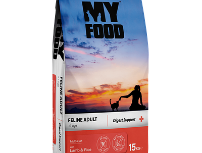 Myfood Pet Food Package Design design package design packaging design