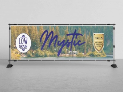 Mystic Pet Food | Banner Design (Tarpaulin)