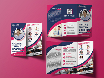 Portfolio Trifold Brochure Design in Ai