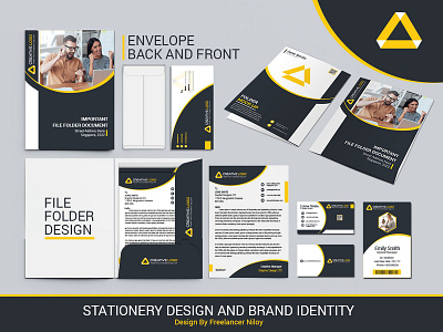 Stationery Item Design and Branding Identity Mega Pack