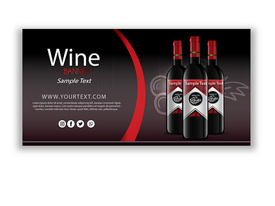 Wine Banner Design