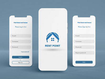 Rent Point Real Estate & Mortgage 3stepsolutions adobe adobexd design design prototyping designsprint illustration logo real estate mortgage realestate rentalapp rentpoint rentpointapp ui userexperience userflow userinterface usertesting ux uxui