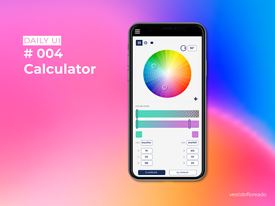 #4 Daily UI challenge- Calculator app calculate calculator app design gradient ui ux uxdesign vector