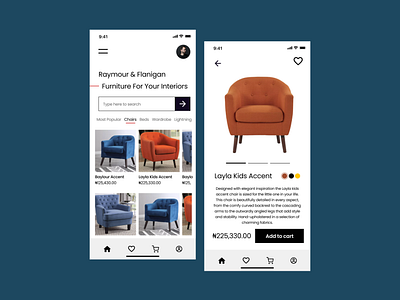 Furniture Shopping App