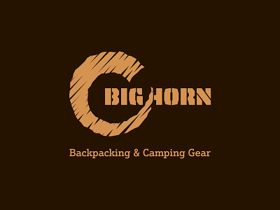 Bighorn Camping Logo adobe illustrator branding camping logo outdoor vector