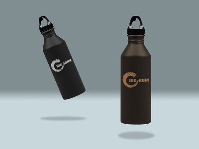Bighorn Bottle Mockup adobe illustrator adobe photoshop branding camping design logo mockup outdoor