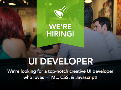 We're Hiring!