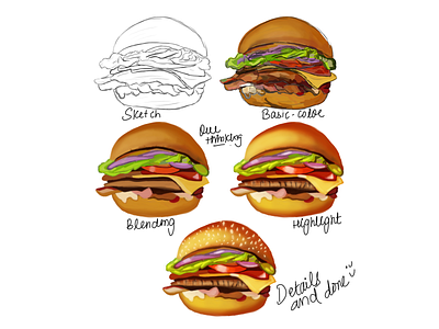 burgur illustration