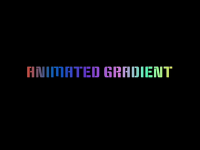 Gradient animation animation branding design figma gradient logo ui ux