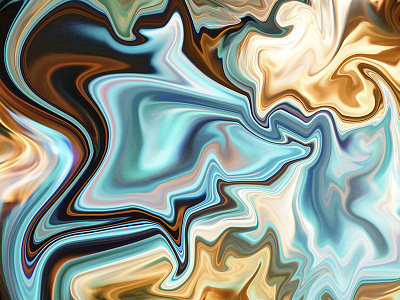 🔥 Force of nature💦 2d abstract digital ebru fire marbling pattern photoshop twisted water