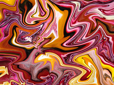 tutti frutti summer love 2d abstract digital ebru fire marbling pattern photoshop twisted water