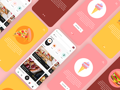 Food Ordering App android android app design illustration ios ios app design ui ui design uidesign ux ux design