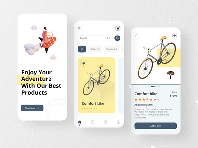 e-Commerce Mobile App Design