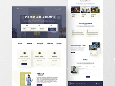 Real Estate Website Design 2021 agency website app best design clean design delivery app design online marketing online services online shop property marketing real estate agency real estate website responsive ui design uiux uiuxdesign website design