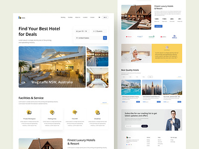 Hotel Booking Website Design