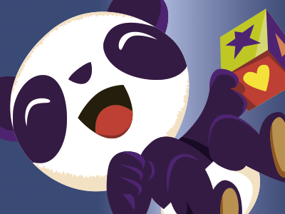 Baby Panda Character Design baby panda