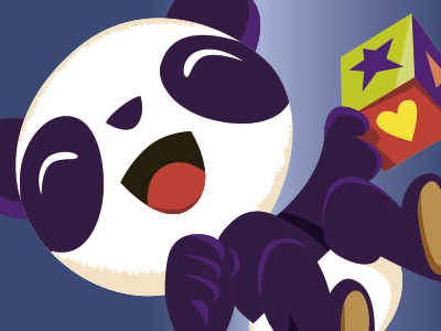 Baby Panda Character Design