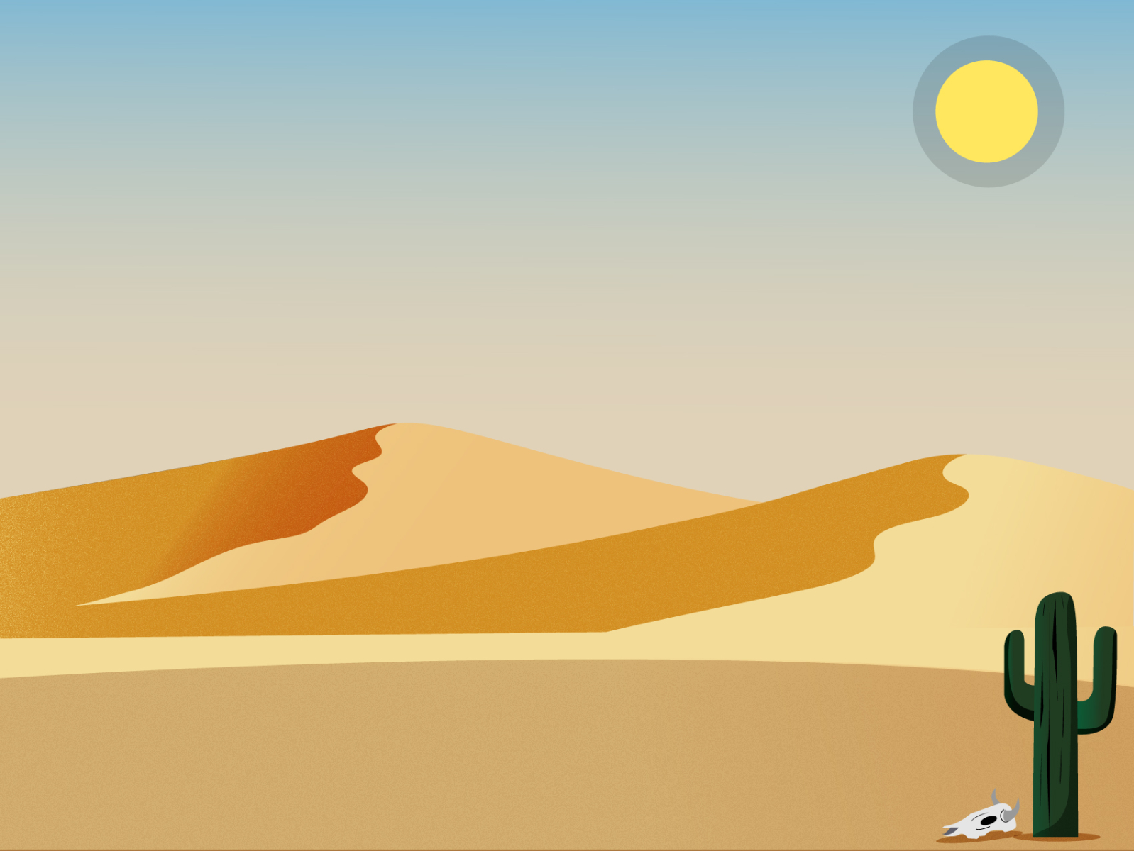 Desert by Dana on Dribbble
