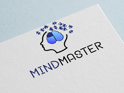 mind master branding design illstration logo logodesign photoshop typography vector