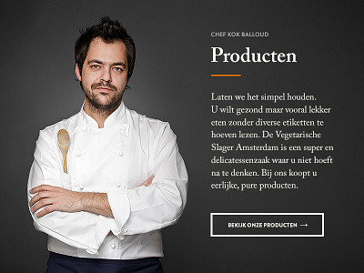 Product intro amsterdam dutch element food homepage intro product shop vegetarian