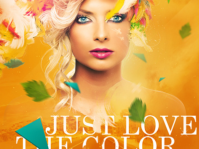 Just love the color lover 2011 design graphic poster