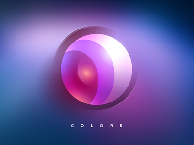 Colors ball color eye gradient hole vibrant